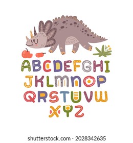 scandinavian alphabet, seamless pattern set cute fantasy and clipart colorful collection isolated element