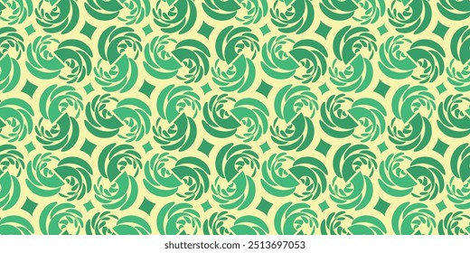 Scandinavian botanical illustration background. Seamless pattern.Vector. 