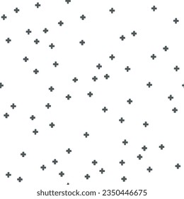 Patrón escandinavo sin fisuras, diseño de tela minimalista. Fondo digital blanco y negro.