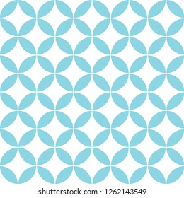 Scandinavian design.Seamless pattern. Tile and textile design.Pattern circle flower background.