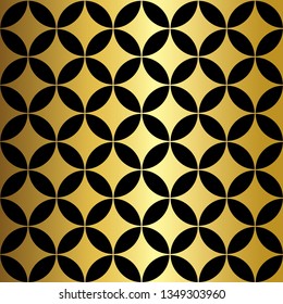 Scandinavian design.Seamless pattern. Tile and textile design.Pattern circle flower background.
