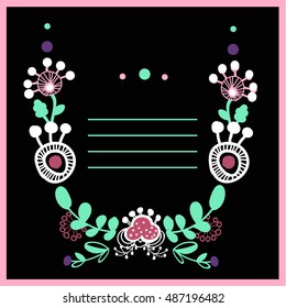 scandinavian flower