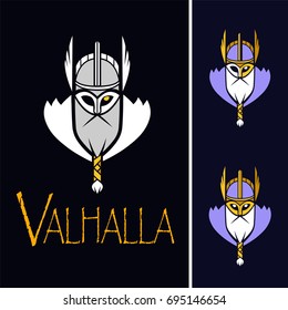 Scandinavian god Odin Vector