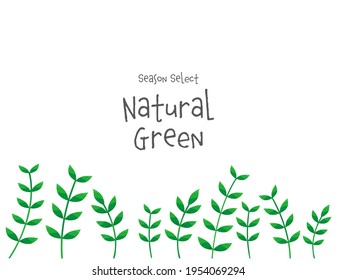 Scandinavian grass. Vector illustration. Background. flame.