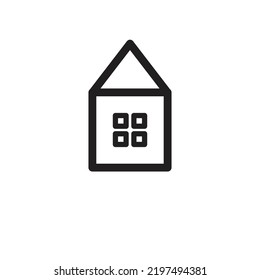 concepto de diseño casero escandinavo ilustración vectorial sobre fondo blanco