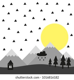 The Scandinavian landscape for your design