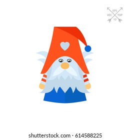 Scandinavian nisse vector icon