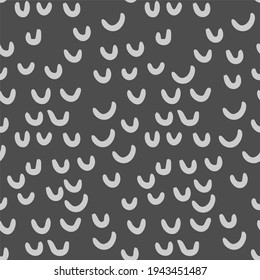 
Scandinavian pattern of abstract lines on a gray background.