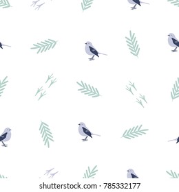 Scandinavian pattern with different elements
