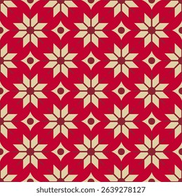 Scandinavian Pattern, Seamless Pattern, Christmas Pattern, 