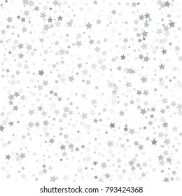 Scandinavian pattern with stars. Stock vector. Vector