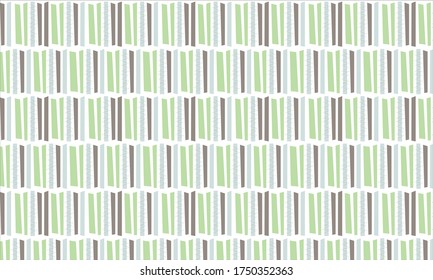 Scandinavian pattern.Little and cute green stick.