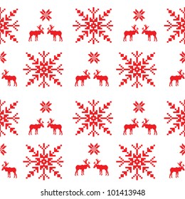 Scandinavian seamless pattern