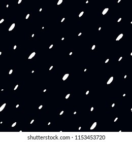 Scandinavian seamless pattern Black and white background with simple shapes minimalist art