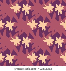 Scandinavian seamless pattern with brush strokes. Geometric texture. Abstract background. 