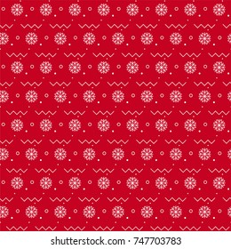 Scandinavian seamless pattern. Christmas seamless patterns