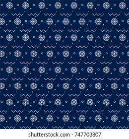 Scandinavian seamless pattern. Christmas seamless patterns