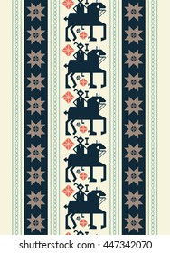 Scandinavian seamless pattern for your design