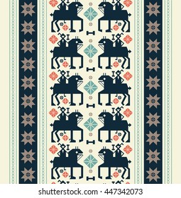 Scandinavian seamless pattern for your design