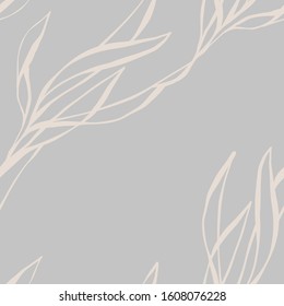 Scandinavian seamless wallpaper pattern. Geometric decorative pattern. 