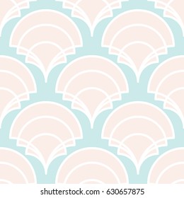 Scandinavian seamless wallpaper pattern. Geometric decorative pattern. 