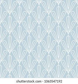 Scandinavian seamless wallpaper pattern. Simple minimalistic pattern with nature element. Seamless pattern with botanical element.