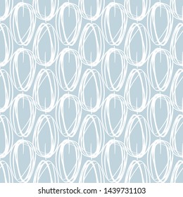 Scandinavian seamless wallpaper pattern. Simple minimalistic pattern with nature element. Seamless pattern with botanical element.
