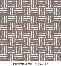 scandinavian stripe seamless pattern vector image