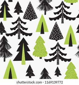 Scandinavian style. Abstract Hand drawn background for design and decoration textile, covers, package, wrapping paper.