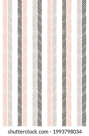 Scandinavian style abstract seamless pattern