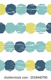 Scandinavian style abstract seamless pattern