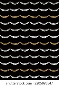 Scandinavian style abstract seamless pattern