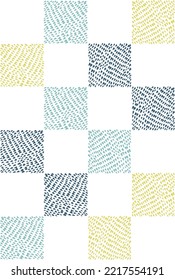 Scandinavian style abstract seamless pattern