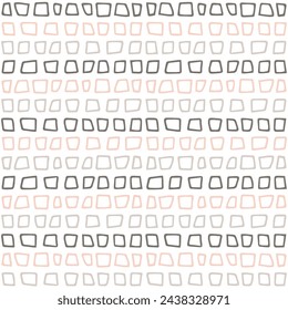 Scandinavian style  abstract seamless pattern