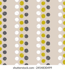 Scandinavian style  abstract seamless pattern