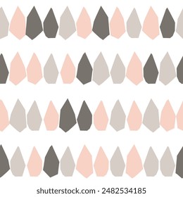 Scandinavian style  abstract seamless pattern