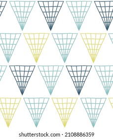 Scandinavian style geometric seamless pattern