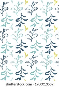 Scandinavian style  natural seamless pattern