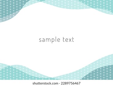 Scandinavian style pattern frame material
