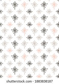 Scandinavian style seamless 
abstract pattern