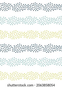 Scandinavian style seamless abstract pattern