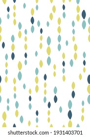 Scandinavian style seamless  dot pattern
