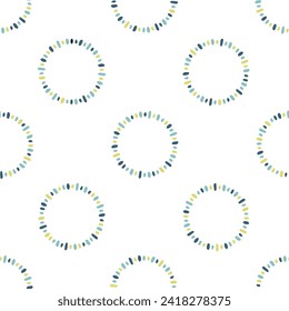 Scandinavian style seamless dot  pattern