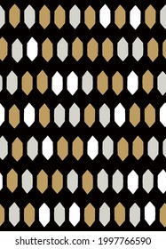 Scandinavian style seamless geometric pattern