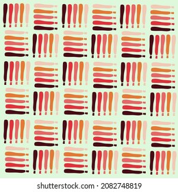 Scandinavian style seamless pattern background with simple lines. Trendy and modern contemporary vector illustration for printed fabric, fashion, cover, design, wallpaper, layout, background.