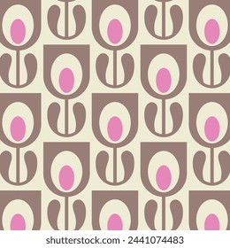 Scandinavian Tulips Designs in Fabric, Wallpaper and Textures