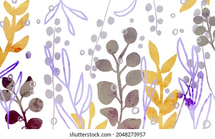un vector de fondo de acuarela escandinava