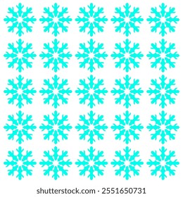 Scandinavian Winter Snowflakes Pattern Texture Background Vector
