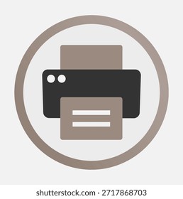 Scanner Device  Minimal Symbol Icon