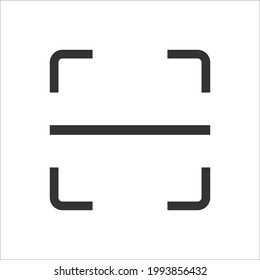 scanner icon design vector graphics